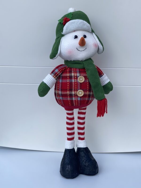 Standing snowman doll