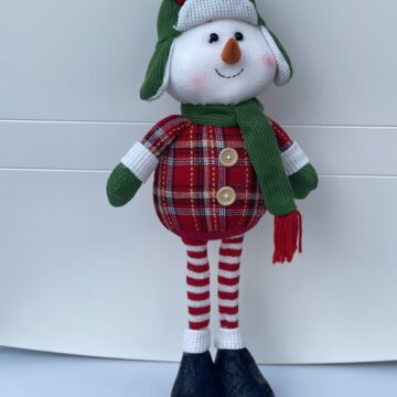 Standing snowman doll