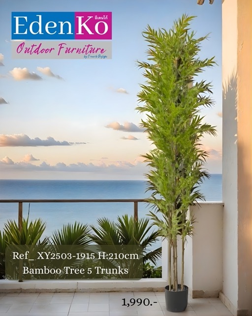 Copy of ****FB**** OUTDOOR 1080 x 1350 - Ref_ XY2503-1915 H:210cm Bamboo Tree 5 Trunks