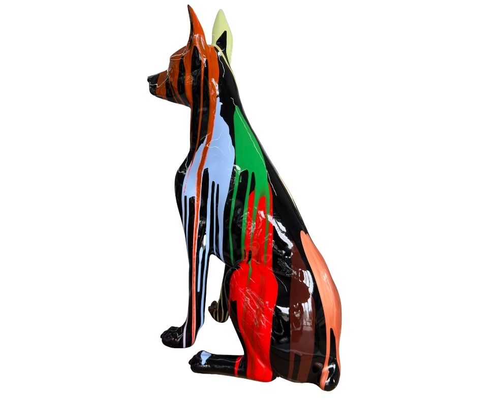 Dog Doberman Seat 50x28x70cm 4990 (2)