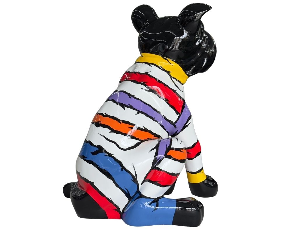Dog Sitting Blaack Head 77x89x100cm 23990 (2)