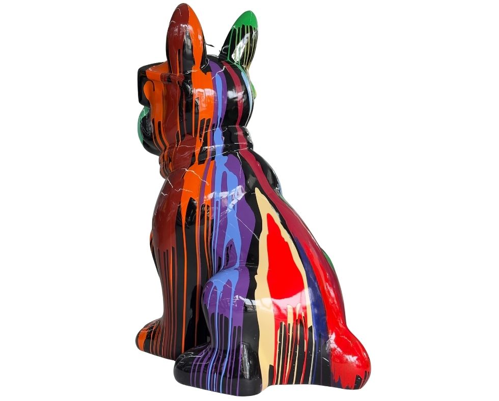 Dog Sitting With Glasses 98x69x122cm 24990 (2)