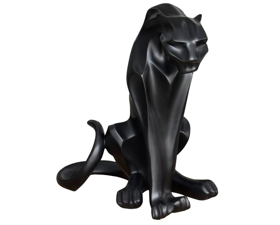 Small Panthere Black-Mat 56x25x40cm 4490