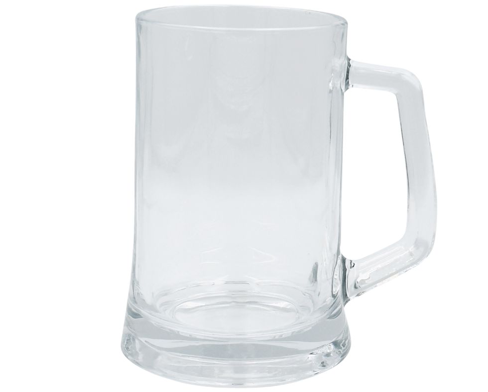 Beer Mugg Deli Glass 650 mL H_ 155 mm × Dia. 95 mm