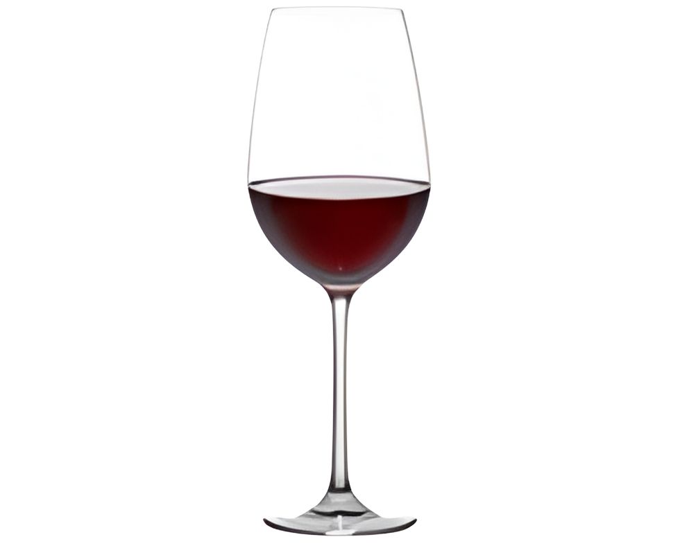 – CRYSTAL BORDEAUX GLASS –  Capacity: 750mL  Ref: S99BD76   659Thb   H: 250  Dia Bowl 100mm  Dia top : 70mm