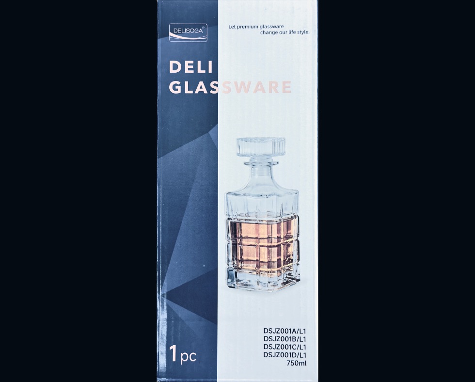 X-D-PSD***980 x 788 - - DELISOGA Wisky Decanter - Model DSJZ001A/L1 750 mL Ordinary Glass