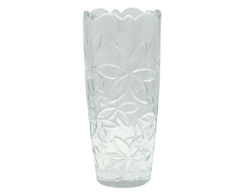 GLASS VASE - Ref HP122-1A H_ 180 mm x Dia Top 75 mm