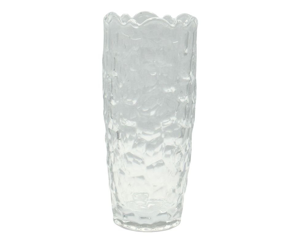 GLASS VASE - Ref HP122-1E H_ 180 mm x Dia Top 75 mm