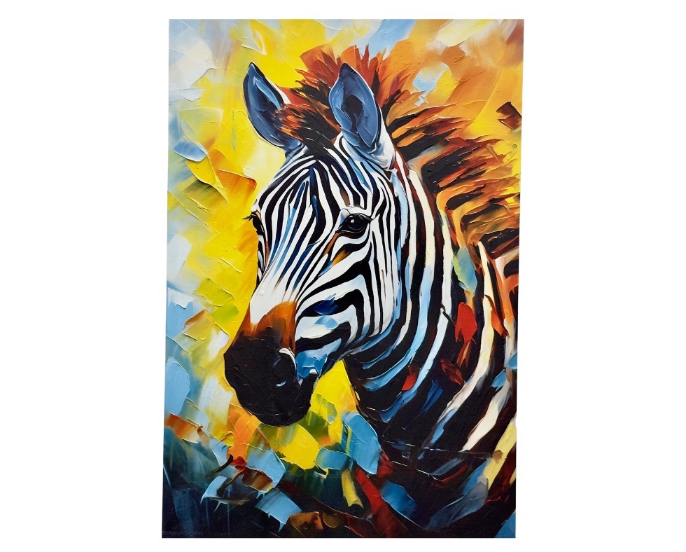 10 - 80 x 120 cm Handmade Oil Painting with Wood Frame Grande