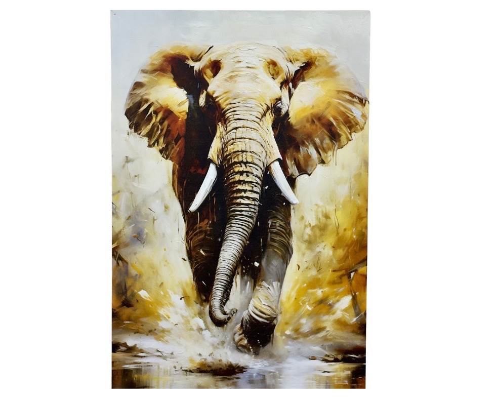 11 - 80 x 120 cm Handmade Oil Painting with Wood Frame Grande