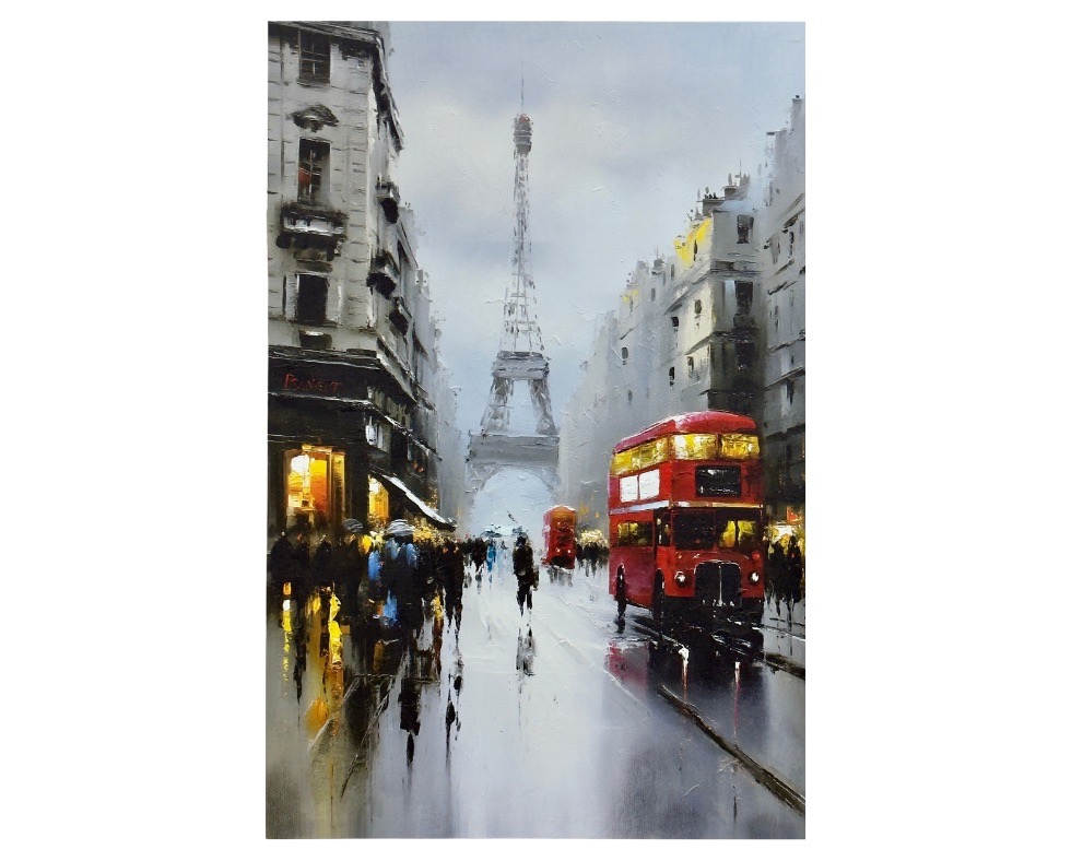 20- 80 x 120 cm Handmade Oil Painting with Wood Frame Grande