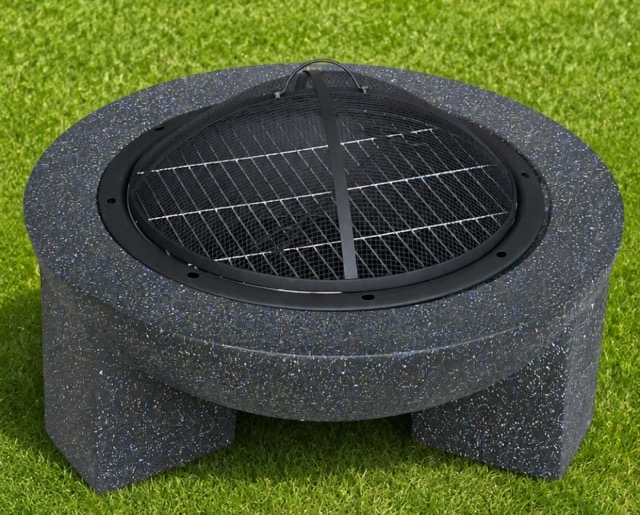 E 07/26 - Eden Luna Fire Pit 75x75x H40 cm