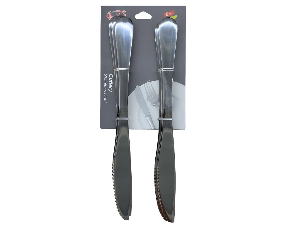 E 07/26 - Large Stainless Steel Knife, L 23cm