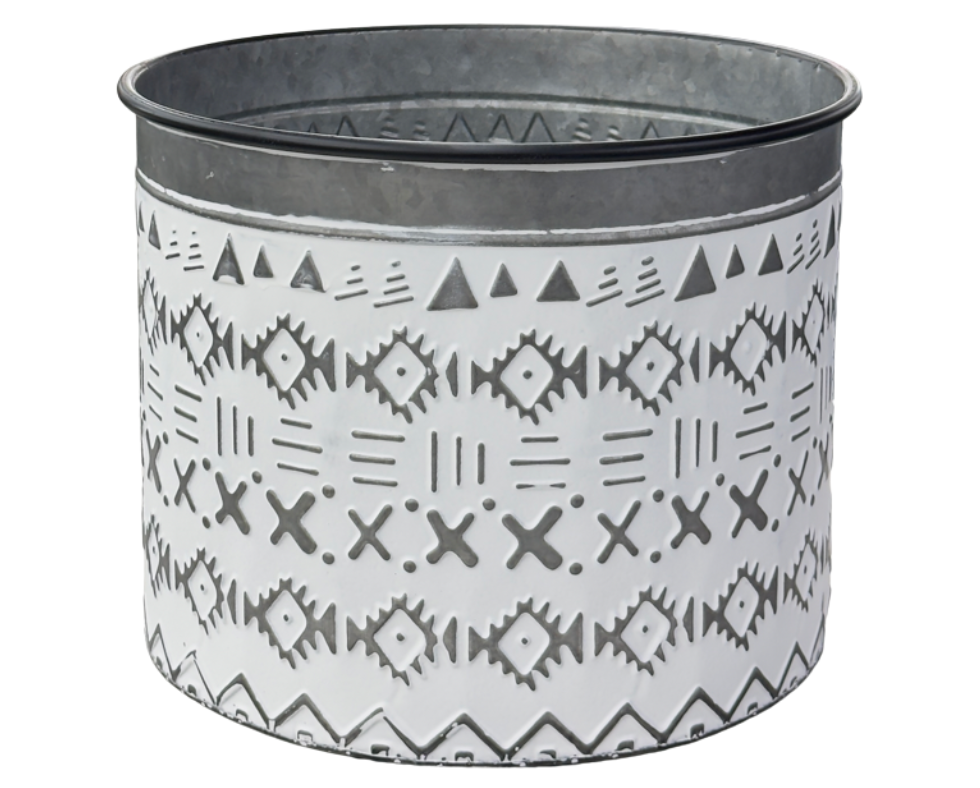 Metal Plant Pot L D 29 x H 23 cm 590Thb
