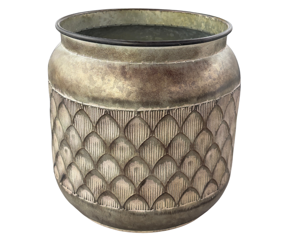 Metal Plant Pot L D 36 x H 36 cm 1090THB
