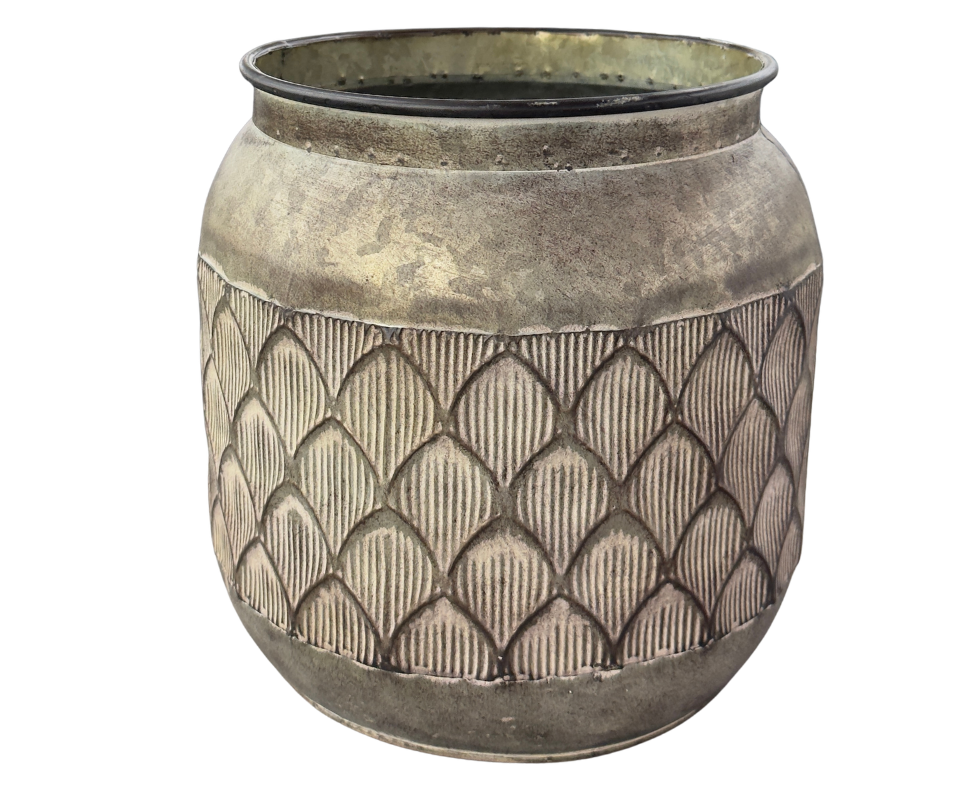 Metal Plant Pot M D 30 x H 30 cm 899THB