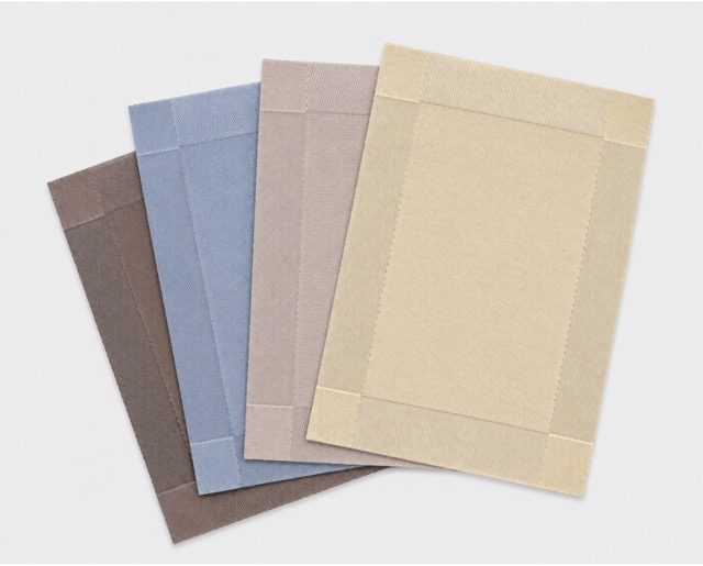 E 07/26 - Woven Setmat 4 colors 27 Thb